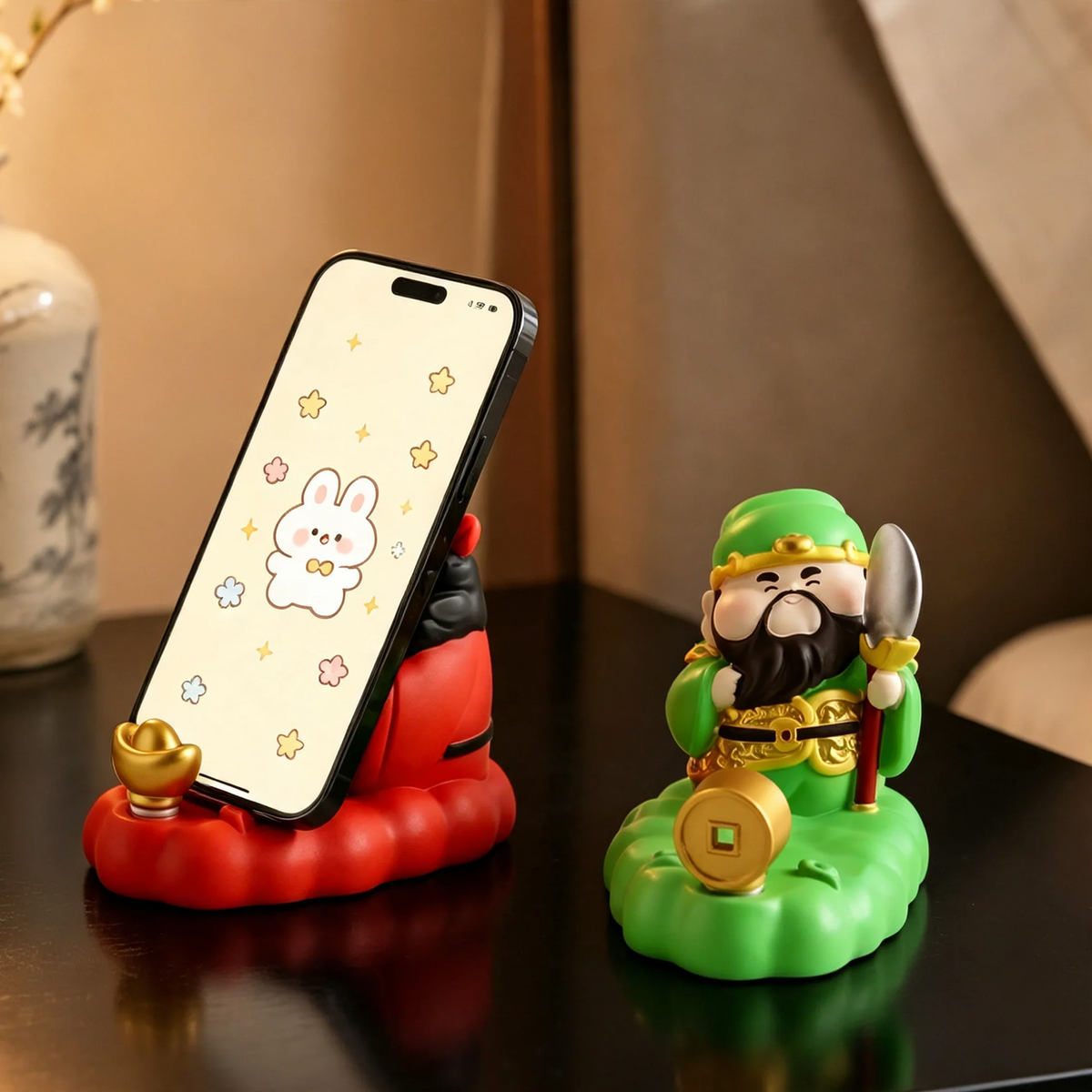 Zhong Kui Handy-Stand, Chinese Cultural Design — product view 1