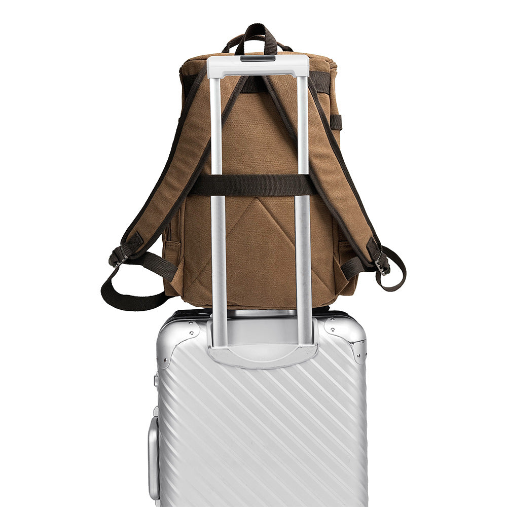 Canvas backpack, 20–35 L, for laptops up to 15 inches — product view 3