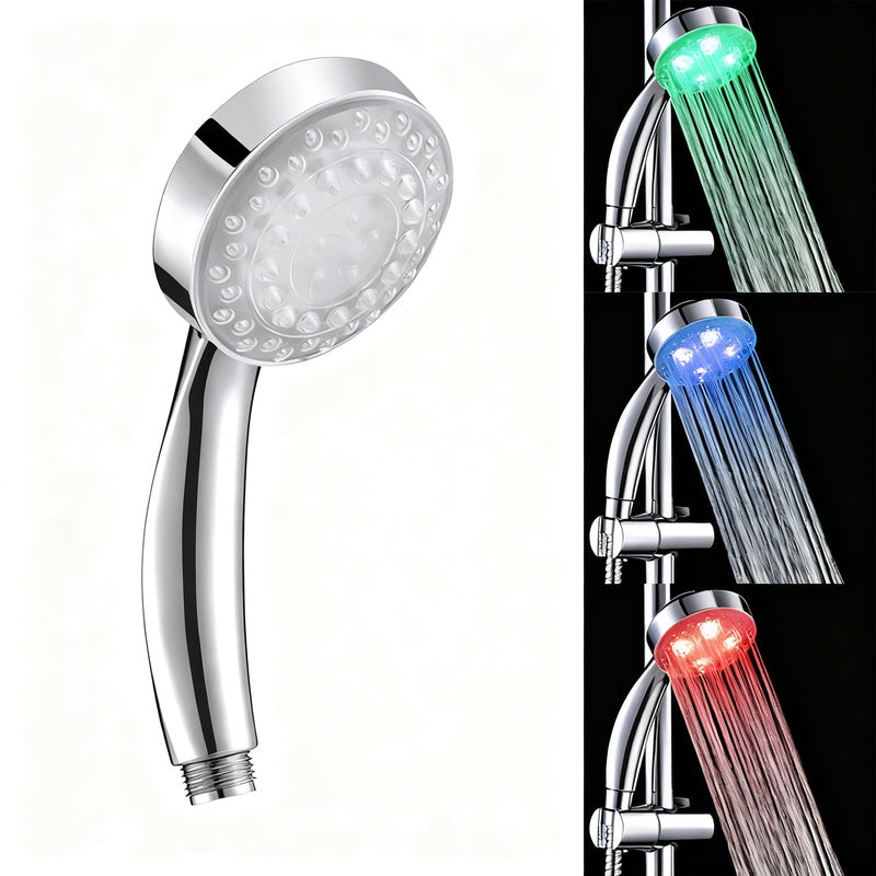 LED Shower Head with Color Change, Model 8008-A25 — product view 1