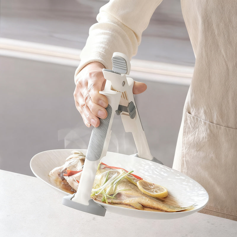 2-in-1 bowl tongs with insulating function — product view 4