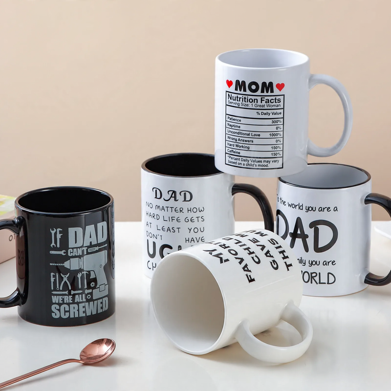Ceramic mug with photo print — product view 4