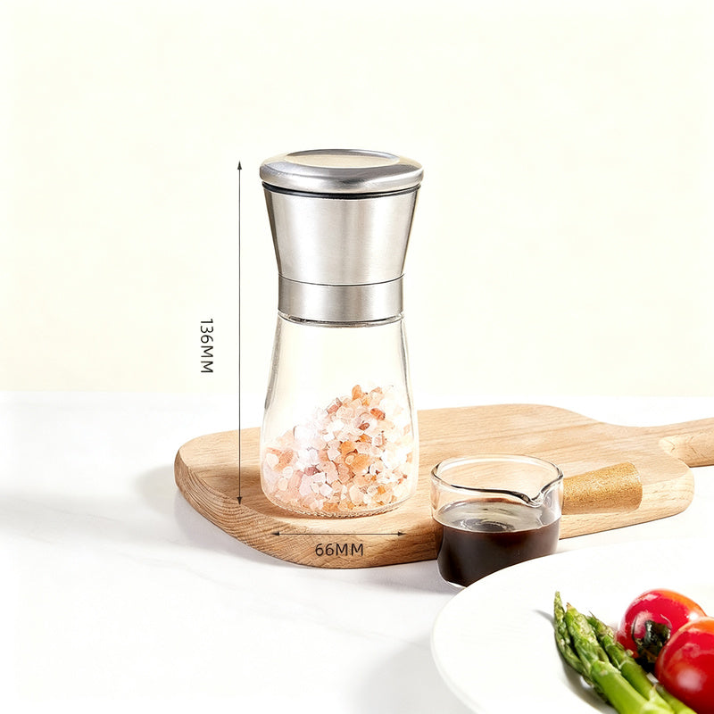 Manual grinder for spices, glass, modern — product view 4