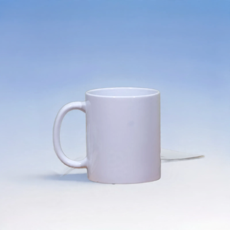 Ceramic mug with photo print — product view 1