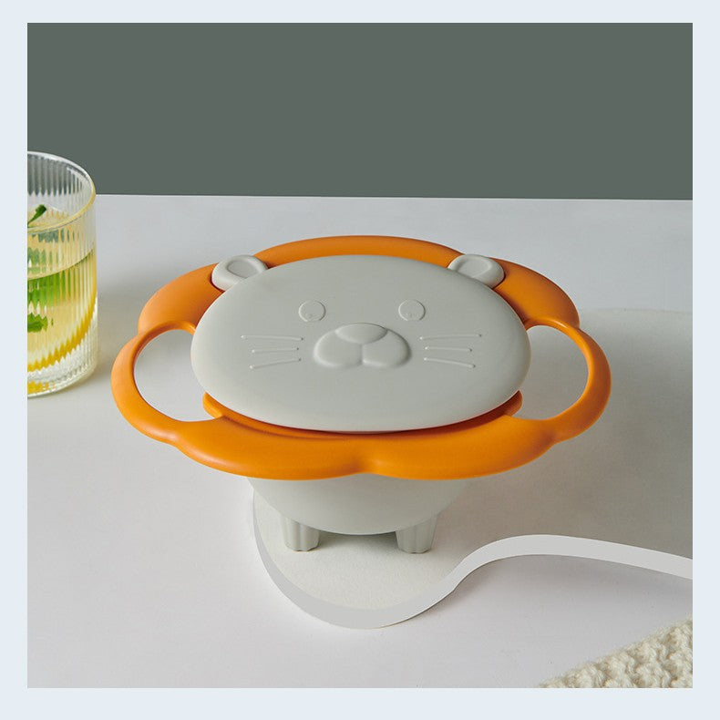 Rotating children's bowl, 19 cm, PP, non-slip — product view 4