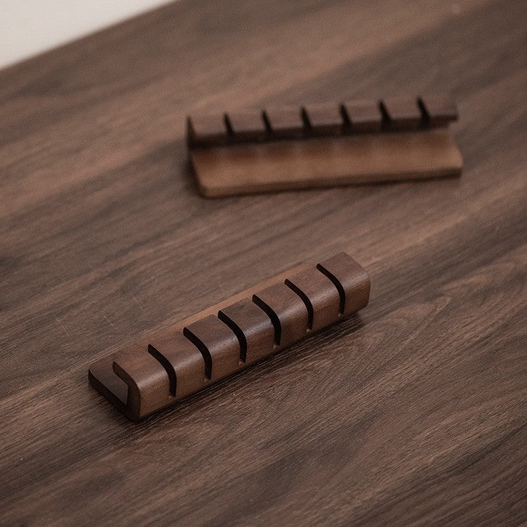 Wooden cable organizer, model K009 — product view 1