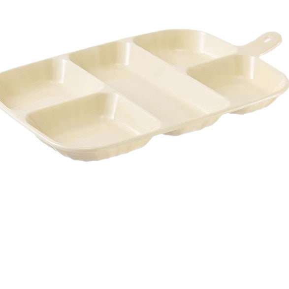 Divided serving tray with compartments, wall mountable — product view 3
