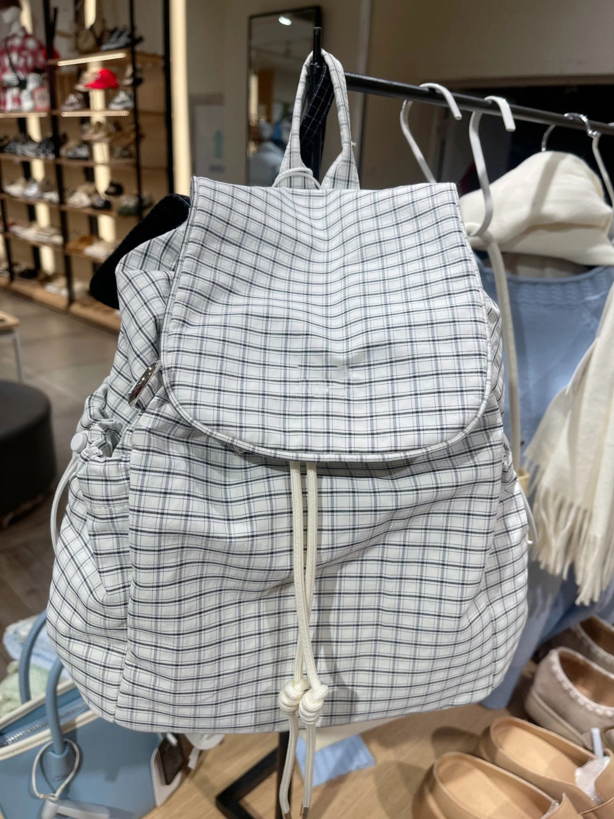 Lightweight polyester backpack in Japanese style — product view 7