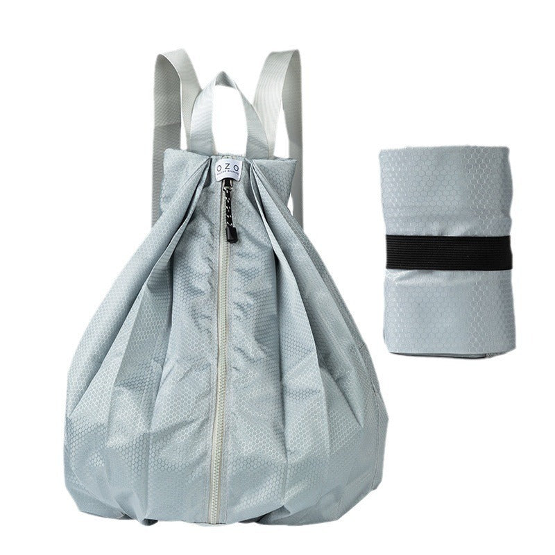 Foldable Backpack, Nylon, 20–35 L, waterproof, 14-inch — product view 4