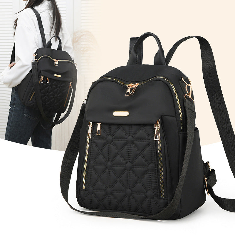 Women’s backpack, water-repellent, Oxford fabric — product view 1