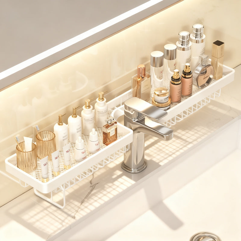 Bathroom shelf for sink without drilling — product view 1