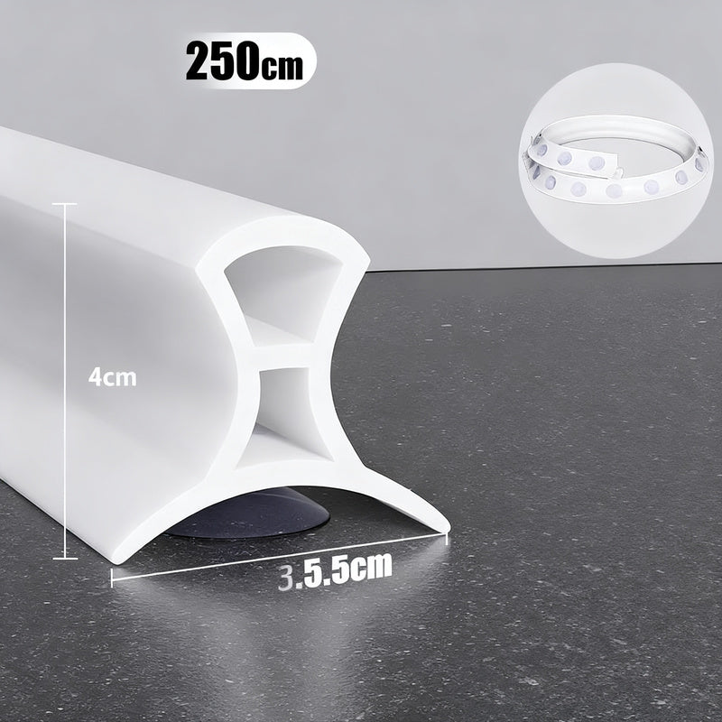 Silicone sealing strip for shower, adjustable — product view 6