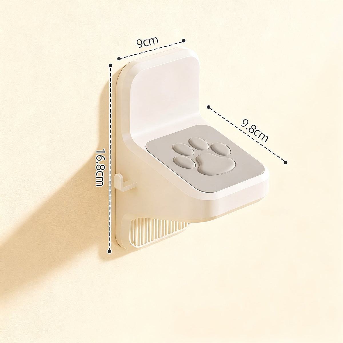 Wall-mounted foot pedal for the bathroom — product view 7
