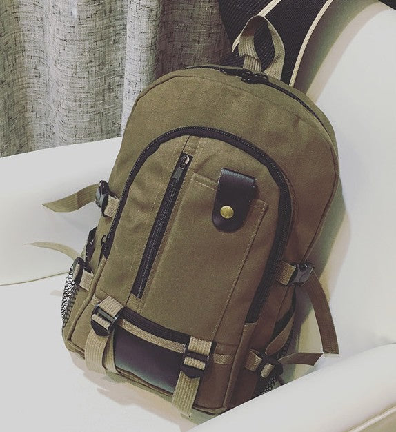 Canvas backpack, large and versatile — product view 6