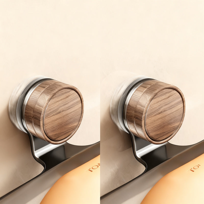 Wall-mounted soap dish with suction cup — product view 2