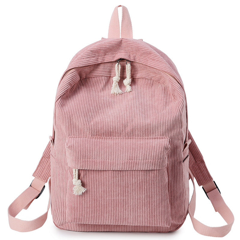 Corduroy backpack, 20–35 L, warming — product view 5
