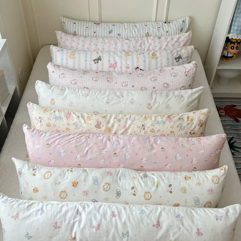 Long cotton back pillow 40 × 115 cm — product view 1
