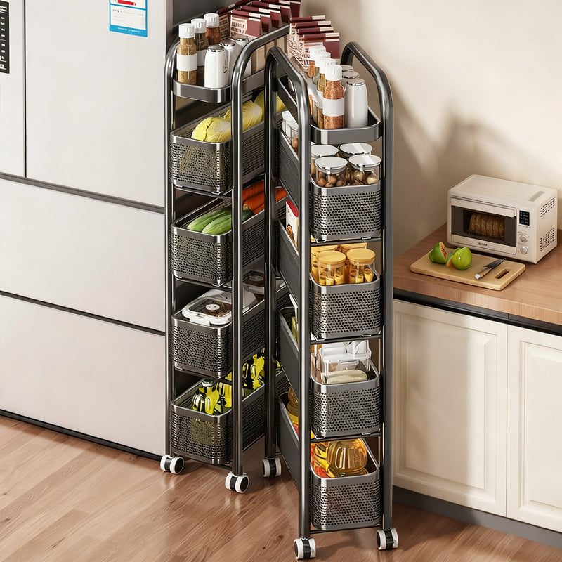 Narrow drawer organizer for kitchen and bathroom — product view 2