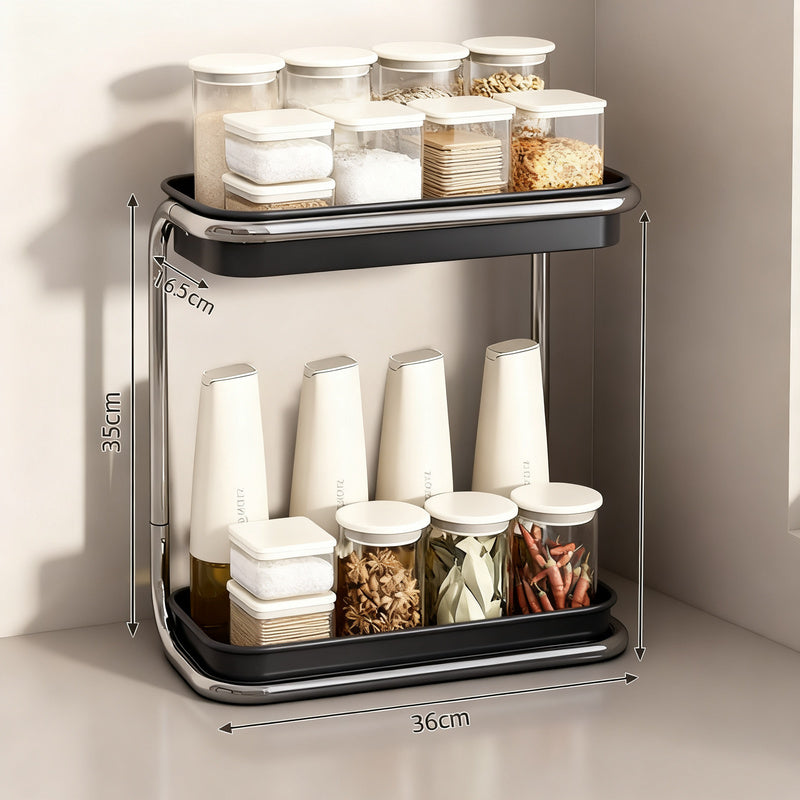 Multi-tiered spice rack for the countertop — product view 5