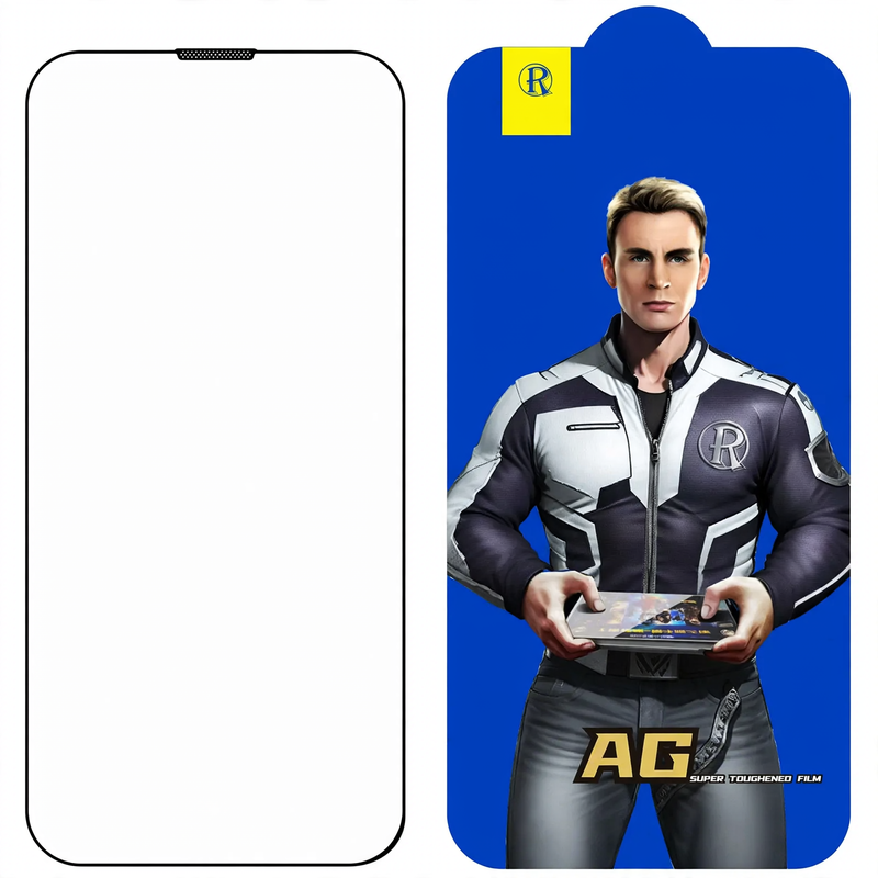 Tempered glass screen protector for iPhone — product view 2