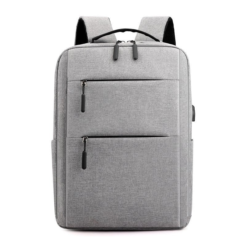 Nylon backpack with USB connection, 20–35 L — product view 6