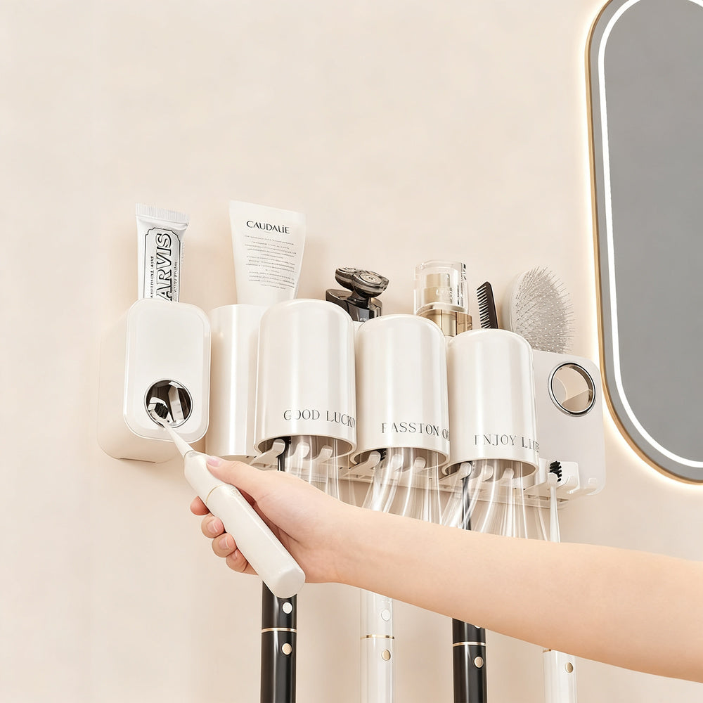 Toothbrush wall holder without drilling — product view 2