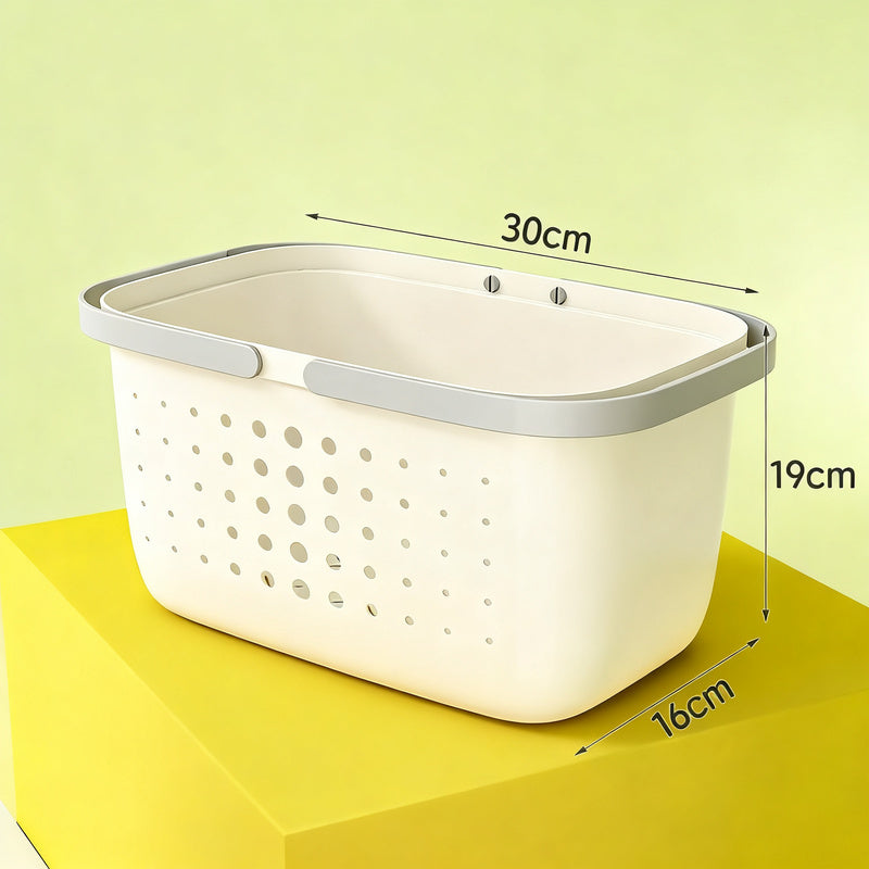Portable bath basket made of plastic — product view 5