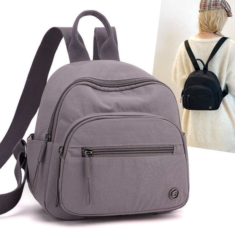 Nylon backpack, lightweight, versatile — product view 2