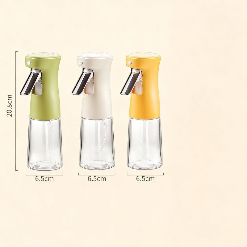 Glass bottles for oil and spices with automatic closure — product view 4