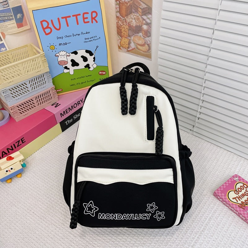Ladies' backpack made of oxford fabric, cute design — product view 7