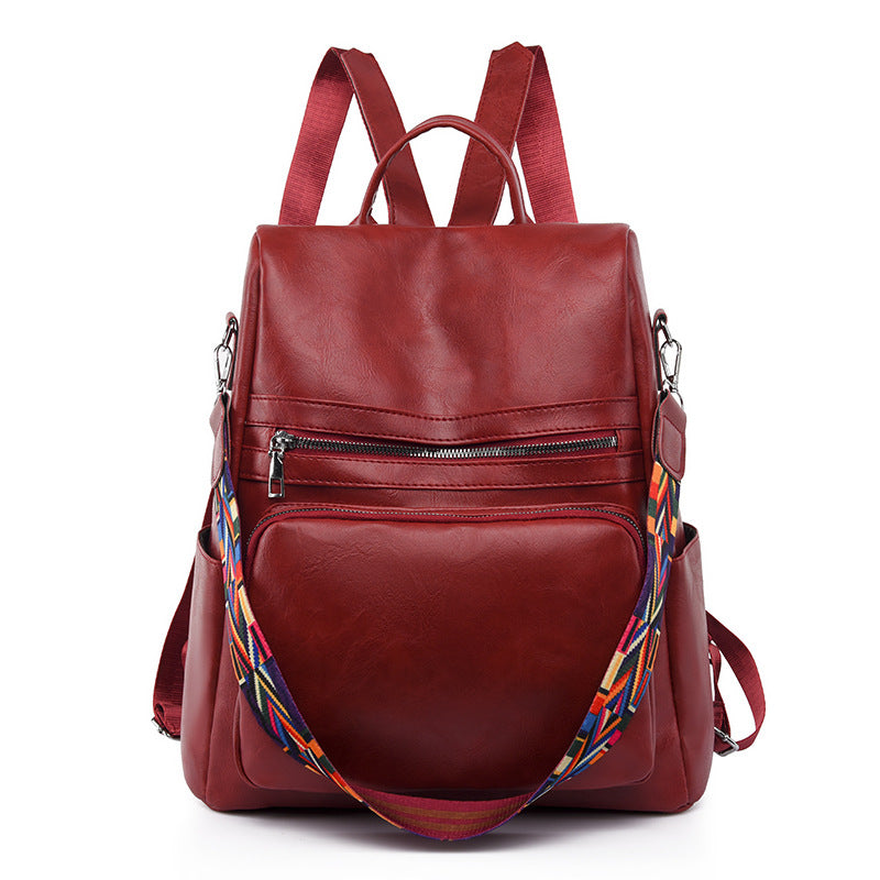 Women's backpack made of PU, modern style — product view 4
