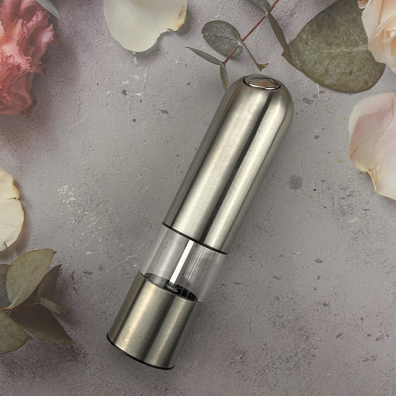 Electric Spice Mill Stainless Steel, rechargeable — product view 2