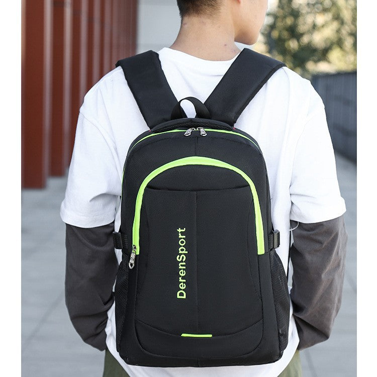 Rucksack Nylon, 20-35 L, for school and travel — product view 2