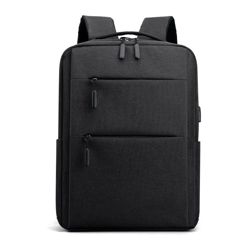 Nylon backpack with USB connection, 20–35 L — product view 7