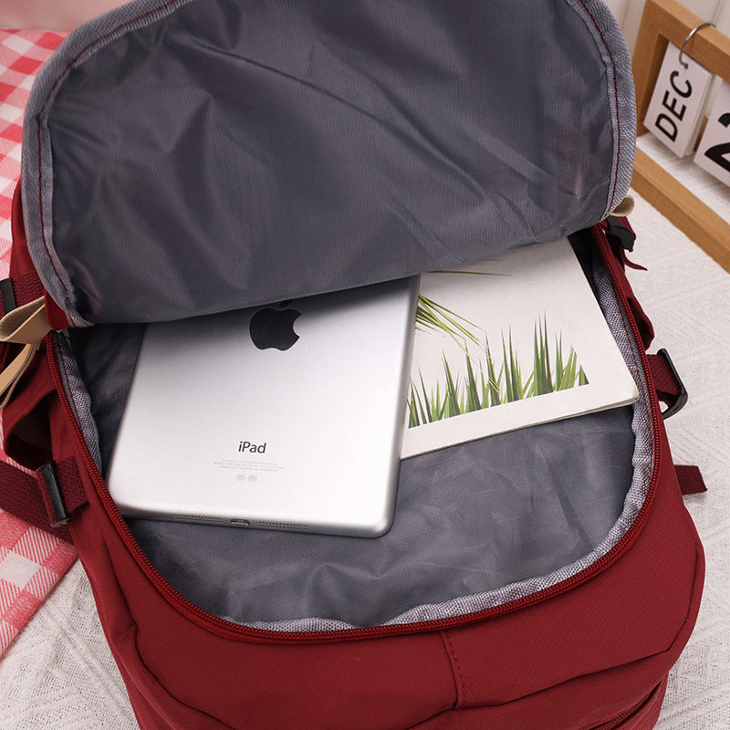 Nylon Backpack, ultra-light, school and everyday — product view 4
