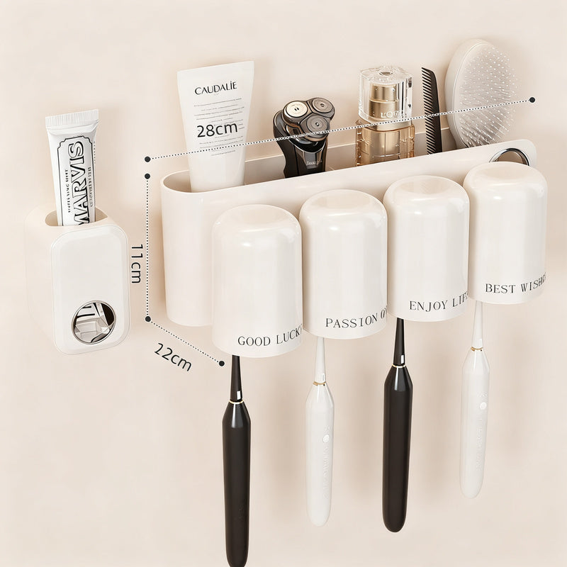 Toothbrush wall holder without drilling — product view 5
