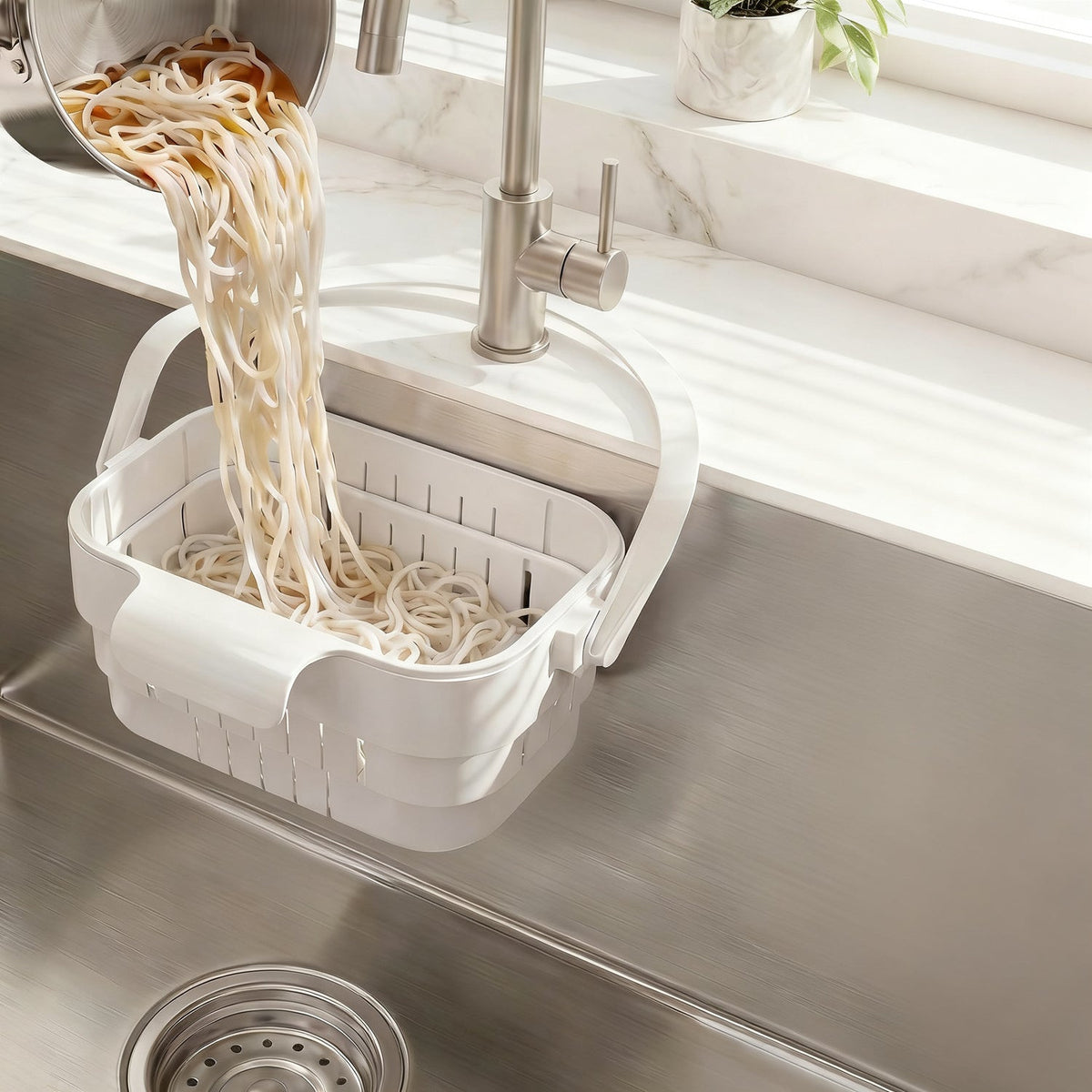 Collapsible Draining Basket for the Sink — product view 7