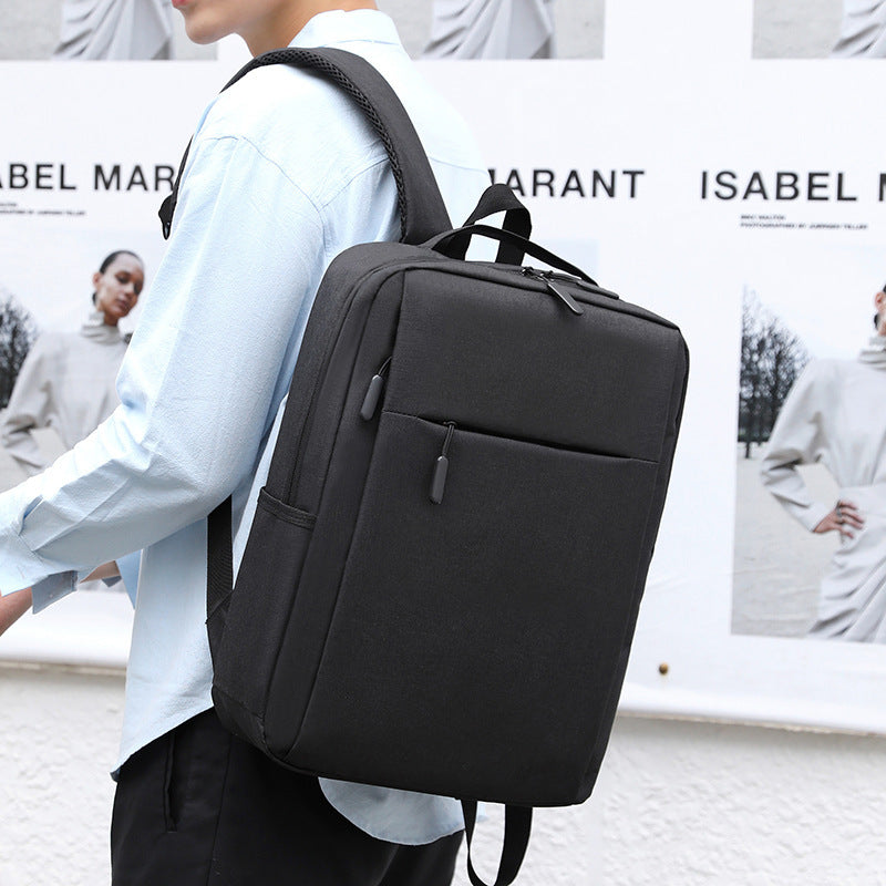 Business backpack made of Oxford fabric, 20–35 L — product view 1