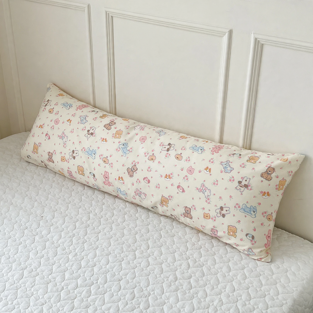 Long cotton back pillow 40 × 115 cm — product view 4