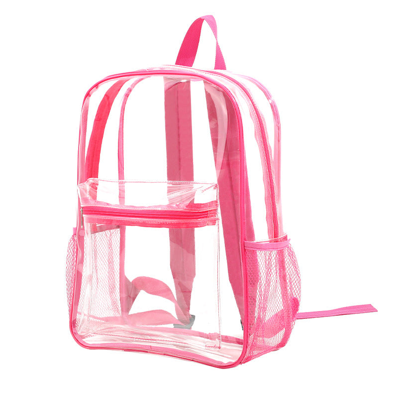 Transparent PVC backpack, waterproof — product view 5