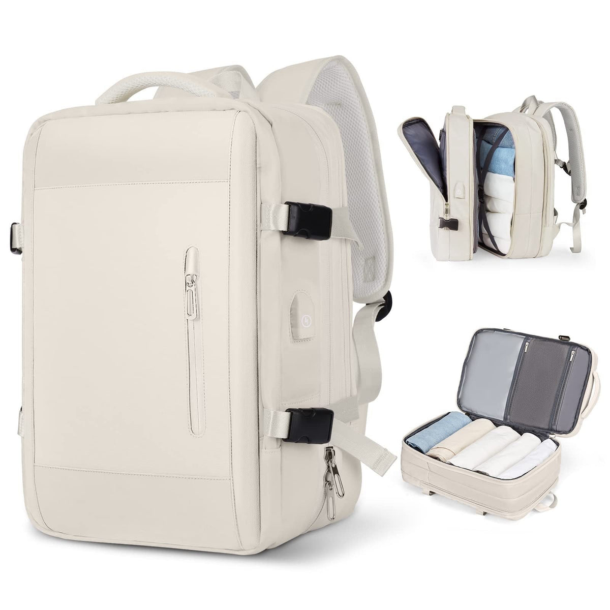 LoungeYard | Expandable Travel Backpacks, for 15.6′′ Laptop — product view 1