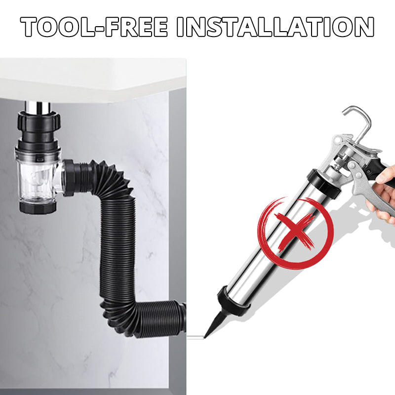 LoungeYard | Telescopic drain pipe against odor — product view 6