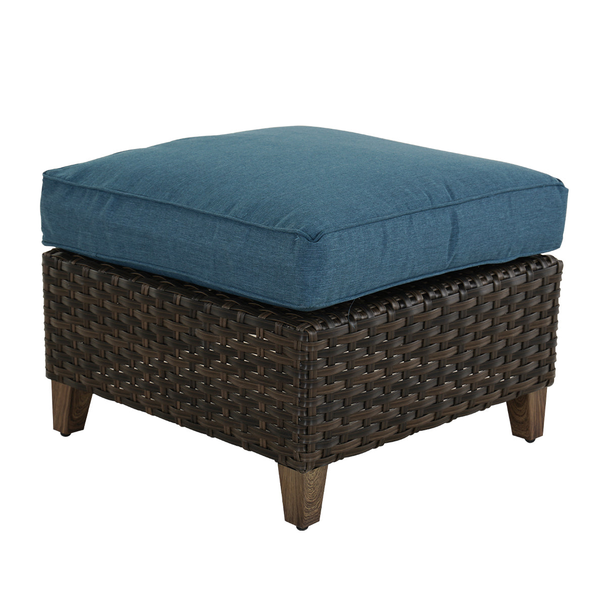 LOUNGE YARD Outdoor Patio Ottoman Footstool Rest Set — product view 3