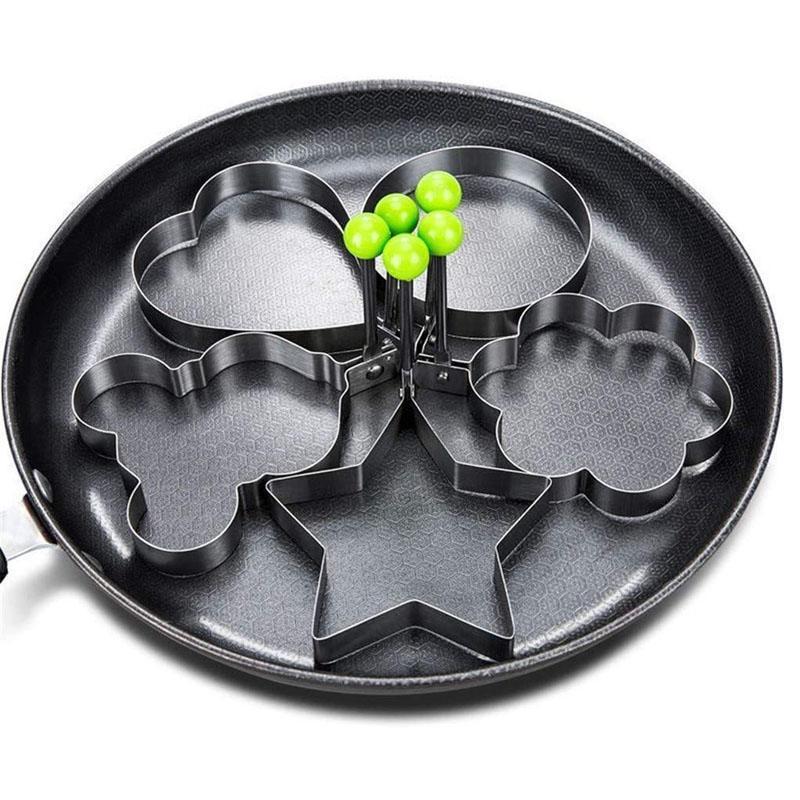 LoungeYard | Stainless steel frying egg molds — product view 2