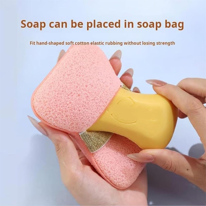 LoungeYard | 2-in-1 Exfoliating Soap Sponge — product view 4