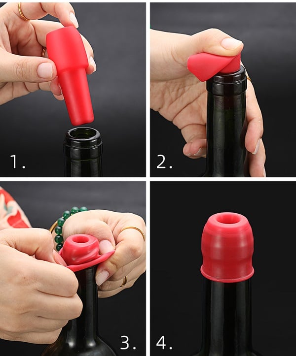 LoungeYard | Reusable bottle stopper for sparkling wine — product view 7
