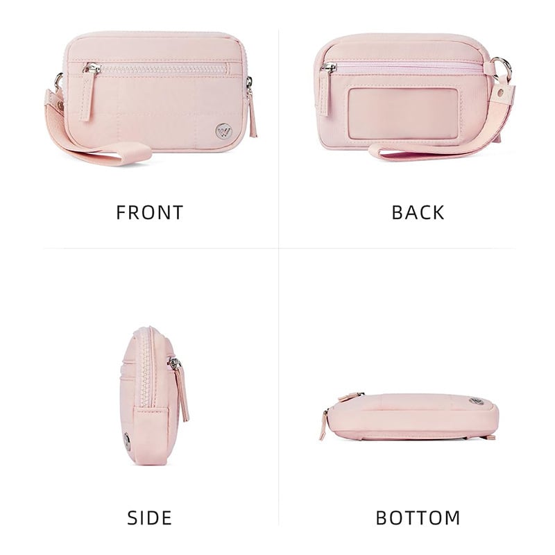 LoungeYard | Stylish Nylon Wristlet Wallet with Multiple Compartments — product view 3