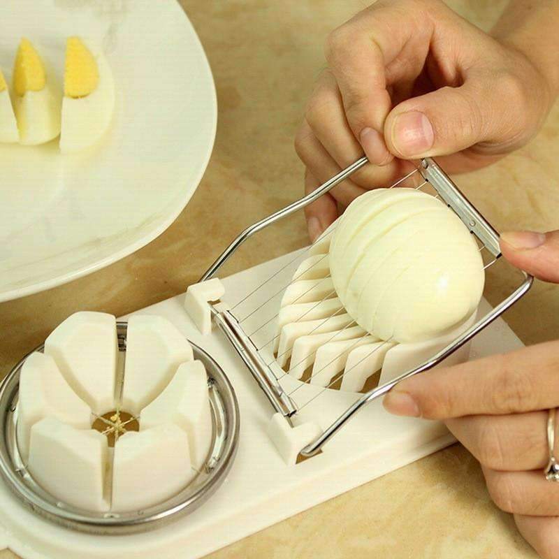 LoungeYard | 2in1 Egg Slicer - Excellent For Easy Slicing Of Eggs! — product view 3