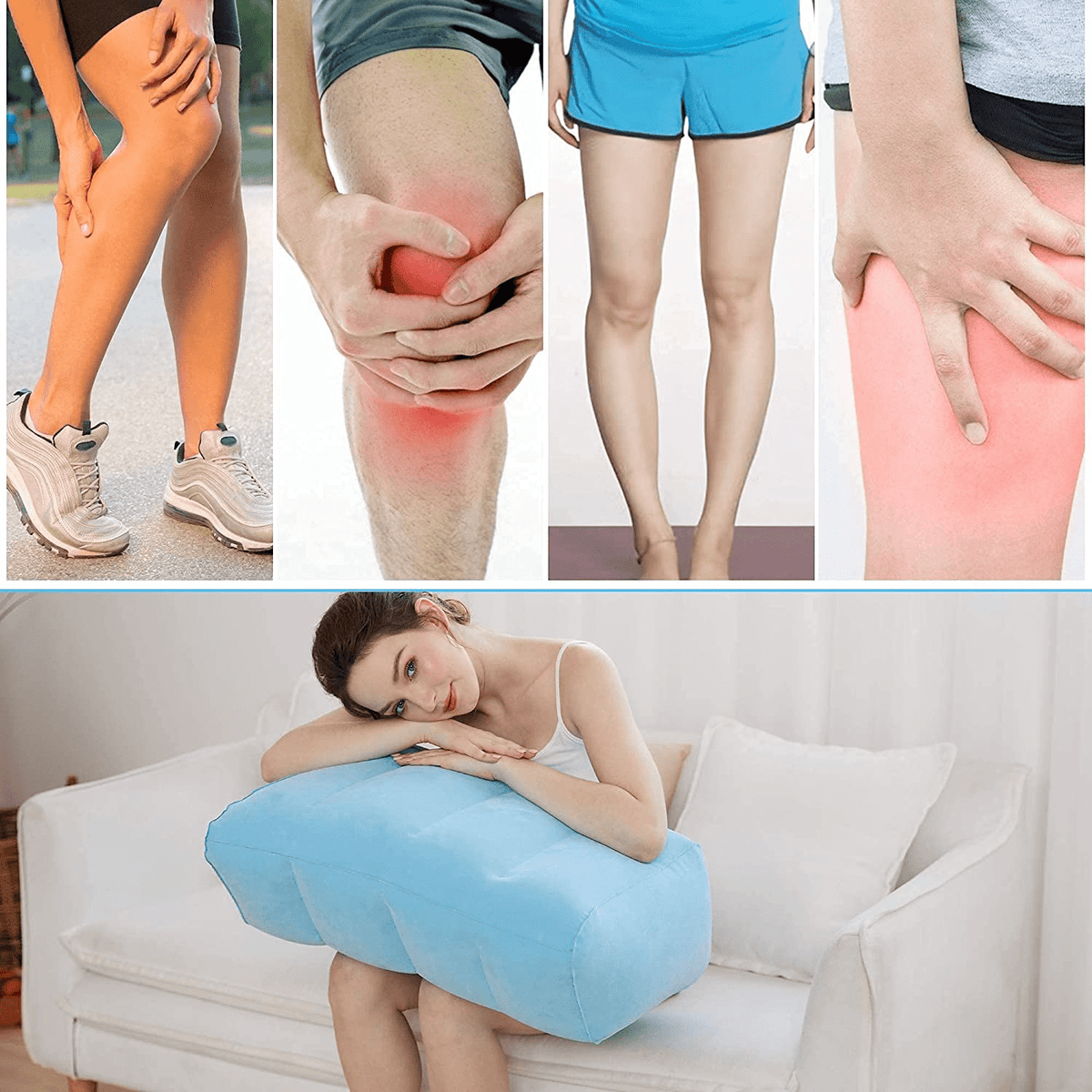 LoungeYard | ElevateRest Leg Elevation Pillow — product view 2