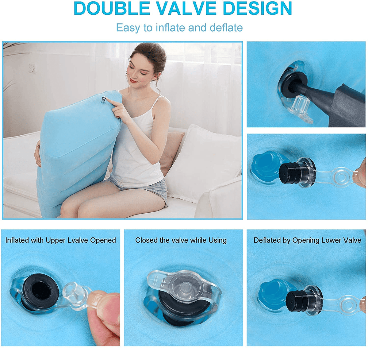 LoungeYard | ElevateRest Leg Elevation Pillow — product view 4