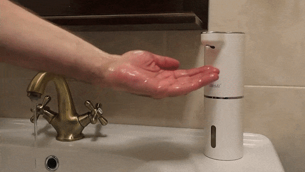 Zeppie™ Dispenser - Automatic Foam Soap for Hygiene LoungeYard — product view 4